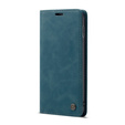 Чехол CASEME для Samsung Galaxy S10 Plus, Leather Wallet Case, синий