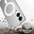 Чохол для Samsung Galaxy S25 Edge, Fusion Hybrid, для MagSafe, прозорий