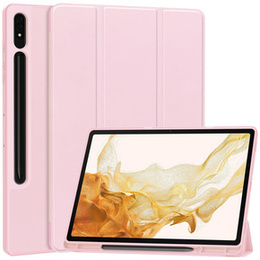 Чехол для Samsung Galaxy Tab S10+ Plus, Smartcase с местом для стилуса, розовый