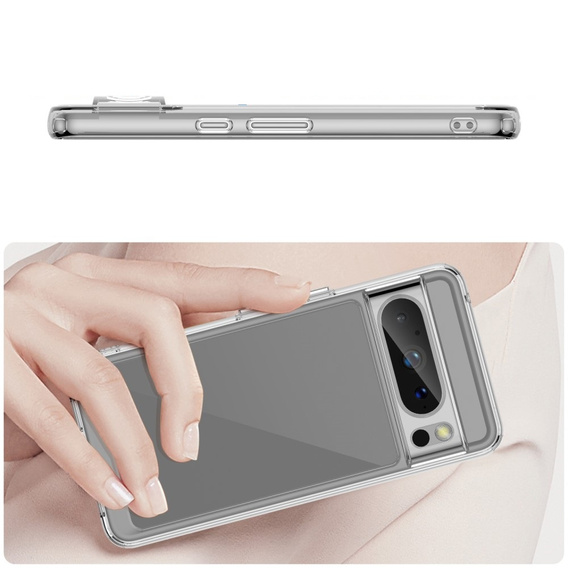 Чехол для Google Pixel 8 Pro, Fusion Hybrid, прозрачный