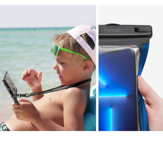 SPIGEN A610 Універсальний водонепроникний корпус - Black