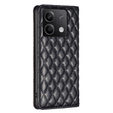 Чохол-книжка для Xiaomi Redmi Note 13 5G, Wallet, BINFEN COLOR, чорний