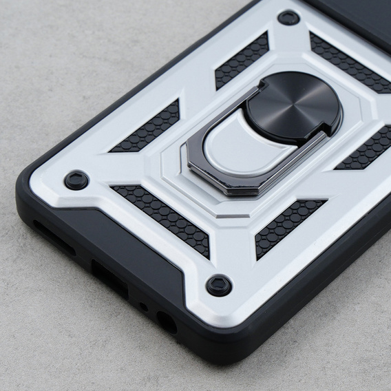 Чохол NOX Camera Slide Infinix Note 30 Pro, CamShield Slide, срібло