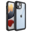 Водонепроницаемый чехол IP68 для iPhone 15, Redpepper, чёрный