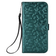 Чохол-накладка для Oppo Reno 14F, Wallet Rhombus, зелений
