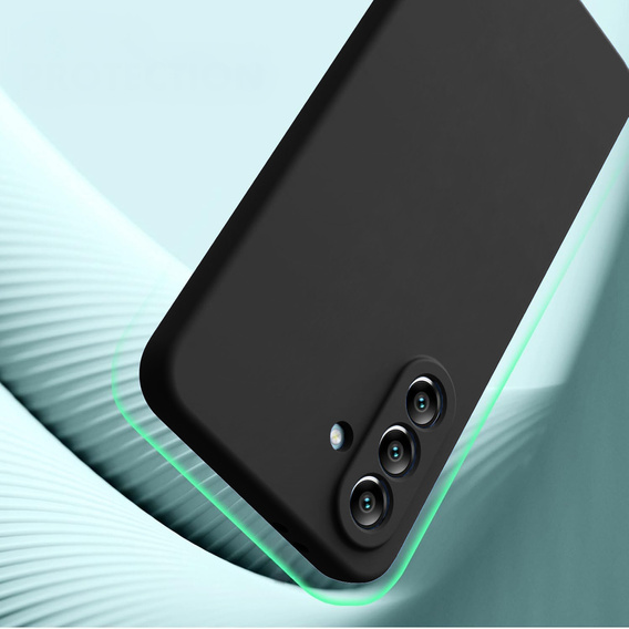 Чехол до Samsung Galaxy A56 5G, Silicone Lite, чёрный