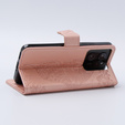 Чохол-книжка для Xiaomi 13T / 13T Pro, Butterfly, рожевий rose gold