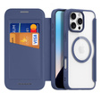 Чехол Dux Ducis до iPhone 16 Pro Max, Skin X Pro, MagSafe, темно-синий