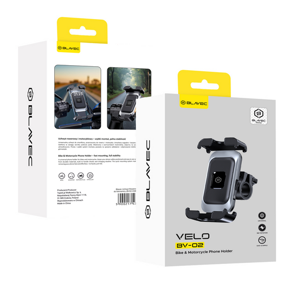 Держатель для велосипеда/мотоцикла Blavec BV-02 Velo для руля
