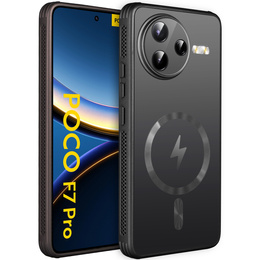 Чехол для Xiaomi Poco F7 Pro, MagSafe, чёрный