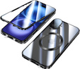 Магнітний чохол Dual Glass MagSafe для iPhone 16, чорний