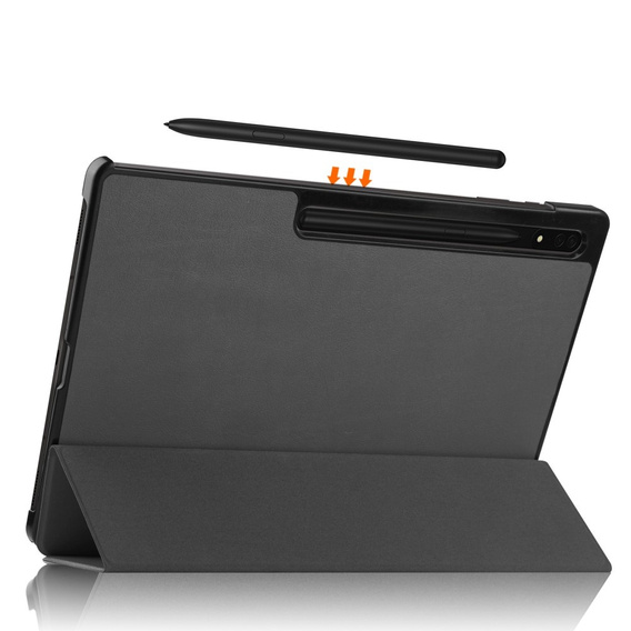 Чехол для Samsung Galaxy Tab S9 Ultra, Smartcase, серый