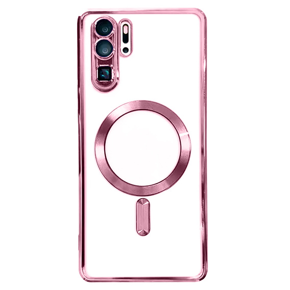 Чехол до Huawei P30 Pro, MagSafe Hybrid, розовый
