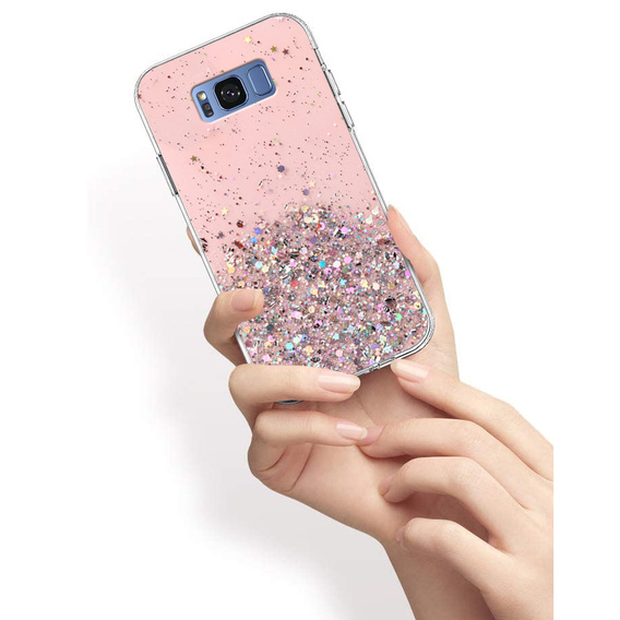 Чoхол до Samsung Galaxy S8, Glittery, рожевий