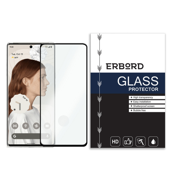 Загартоване скло 9D ERBORD до Google Pixel 6 Pro