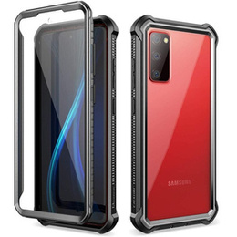 Чехол до Samsung Galaxy S20 FE, Dexnor Full Body Rugged, прозрачный / черный