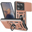 Чохол NOX Camera Slide Motorola Edge 60 / 60 Fusion, CamShield Slide, рожевий