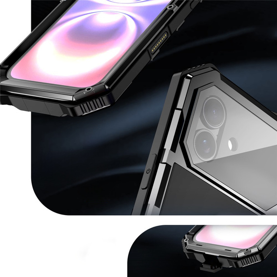 Броньований чохол з підставкою R-JUST для iPhone 17