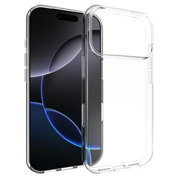 Чехол из TPU с полным вырезом для камеры для iPhone 17 Pro Max