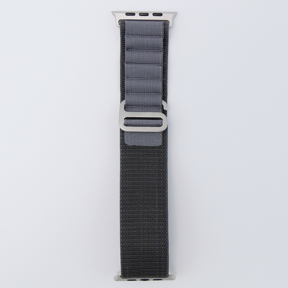 Нейлоновый ремешок для Apple Watch 1/2/3/4/5/6/7/8/SE/ULTRA 42/44/45/49 мм, серый