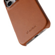 Чохол MELKCO для iPhone 16 Pro, Waxy Textured, коричневий