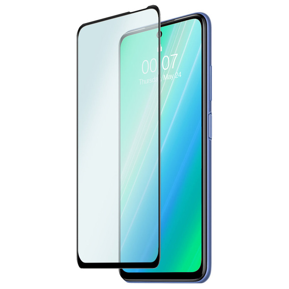 2x Закаленное стекло для Xiaomi Redmi Note 10 5G, ERBORD 3D на весь экран