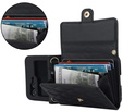 Шкіряний чохол Card Slots для Samsung Galaxy Z Flip5 5G, чорний