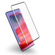 3D загартоване скло для Motorola Edge 60 Pro, чорна рамка