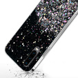 Чехол до Huawei P30, Glittery, чёрный