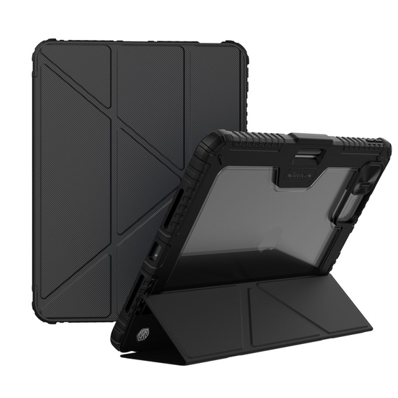 Чехол Nillkin для iPad Pro 11 2024, с держателем стилуса, чёрный