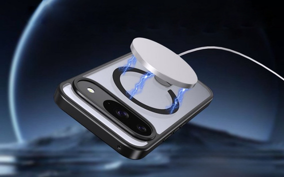 Гибридный чехол Fusion для Google Pixel 10 / 10 Pro, для MagSafe, с подставкой, черный