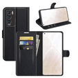 Кожаный чехол Wallet PU Leather для Realme GT Explorer Master, Black