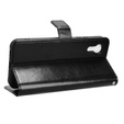 Откидной чехол для Samsung Galaxy Xcover 7, Crazy Horse Wallet, чёрный