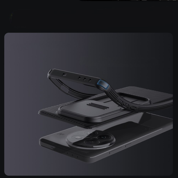 Чохол для OnePlus 13, броньований Nillkin, CamShield Pro, чорний