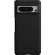 Чехол MELKCO для Google Pixel 8 Pro, кожаный для MagSafe, чёрный