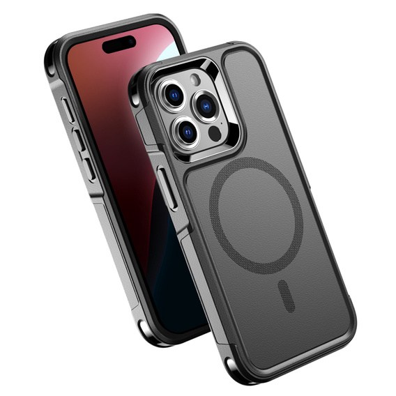 Чoхол до iPhone 16 Pro Max, MagForce MagSafe, чорний