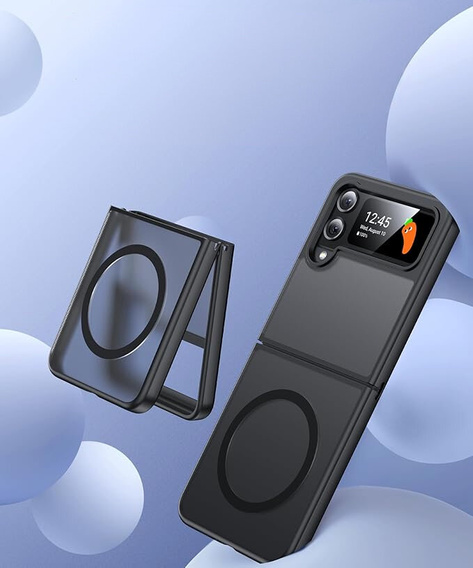 Чохол для MagSafe для iPhone 15 Pro Max, гібридний чохол матовий, чорний