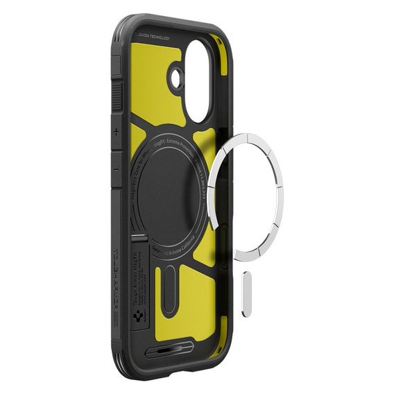 Чохол Spigen для iPhone 17, Tough Armor T MagSafe, чорний
