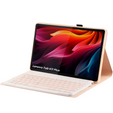 Чехол-клавиатура с Bluetooth для Lenovo Tab K11 Plus - розовый