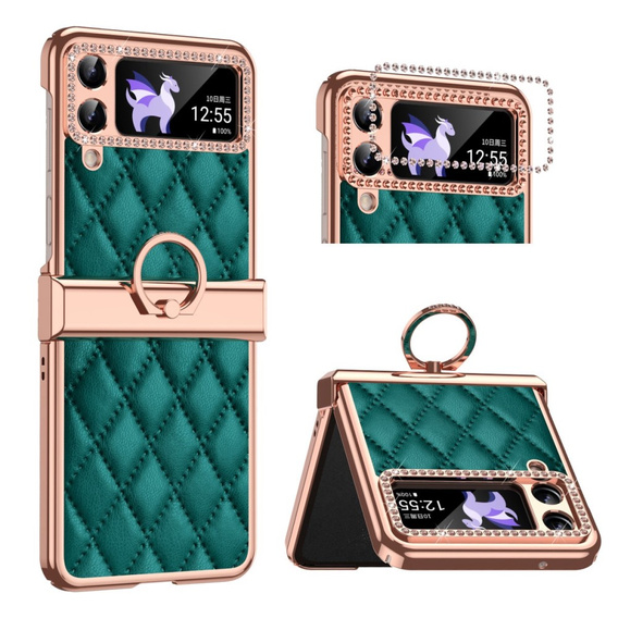 Чехол для Samsung Galaxy Z Flip 4 5G, Rhombus Grid