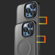 Чoхол Mocolo до iPhone 14 Pro, MagSafe, чорний