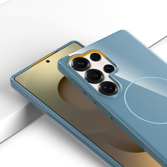 Чехол до Samsung Galaxy S25 Ultra, GKK Leather, чёрный