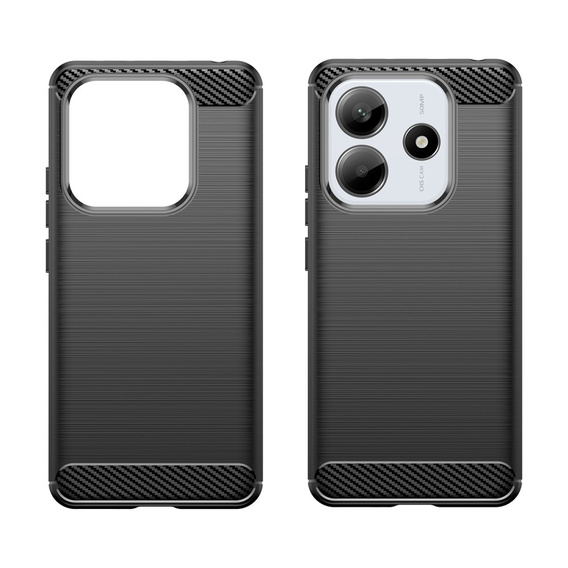 Чoхол до Xiaomi Redmi Note 14 5G, Carbon, чорний