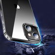 Чехол до iPhone 14, Fusion Hybrid, прозрачный