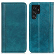 Чехол до Samsung Galaxy S25 Ultra, Wallet Litchi Leather, зелёный