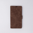 Чехол для Samsung Galaxy S23 Ultra, ERBORD Vintage, бумажник с клапаном, кофе