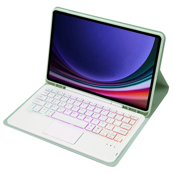 Чехол + клавиатура Samsung Galaxy Tab A9+, with touchpad, чёрный