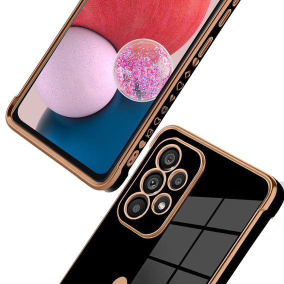 Чехол до Samsung Galaxy A13 4G, Electro heart, чёрный