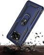 Бронированный Чехол до Xiaomi Poco X3 NFC, Nox Case Ring, синий