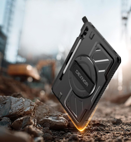 Чохол Dexnor 360° з ремінцем і тримачем стилуса для Samsung Galaxy Tab S9 FE+